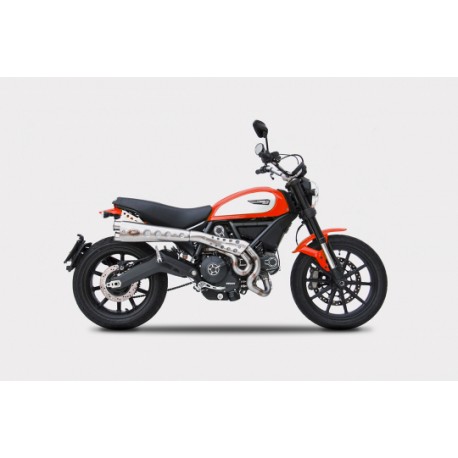 Echappement Zard haut homologuÃ© DUCATI SCRAMBLER