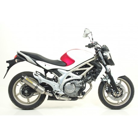 Echappement ARROW THUNDER SUZUKI SVF 650 GLADIUS 2009-2015