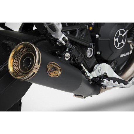 Echappement Zard bas edition zuma DUCATI SCRAMBLER 800 Desert Sled 2015-2020