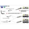 Collecteur d'Echappement racing ARROW GSR 750 2011-2016 GSXS 750 2017-2020 1