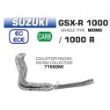 Collecteur d'Echappement racing ARROW SUZUKI GSXR 1000 2017-2020
