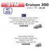 Raccord échappement ARROW SYM 300 CRUISYM 2017-2020 0