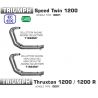 Collecteur d'Echappement racing ARROW TRIUMPH 1200 THRUXTON 1200 SPEED TWIN 0