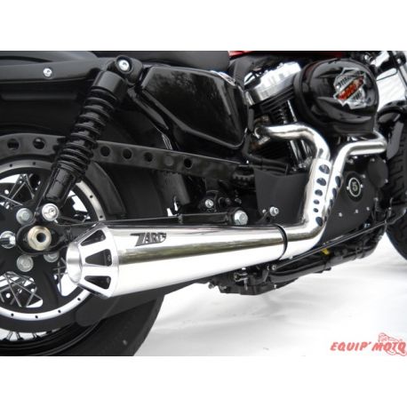 Echappement ligne homologué Zard Harley Davidson Sportster 2006-2013