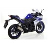 Echappement ARROW GP2 YAMAHA MT-03 2016-2017 YZF-R 25 YZF-R3 2015-2016 4