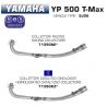 Echappement ARROW THUNDER YAMAHA YP 500 T-MAX 2008-2011 2