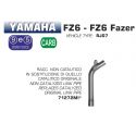 Raccord d'Echappement décatalysé ARROW YAMAHA FZ6 2004-2006