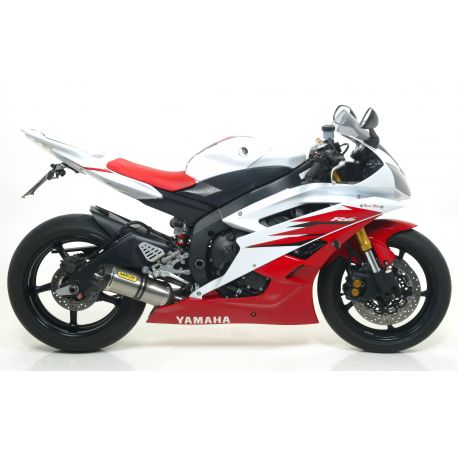 Echappement ARROW THUNDER YAMAHA YZF-R6 2006-2011 pour ligne arrow
