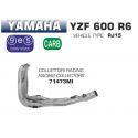 Collecteur d'Echappement racing ARROW YAMAHA YZF R6 2012-2016