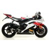 Echappement ARROW THUNDER YAMAHA YZF-R6 2006-2011 pour ligne arrow 15