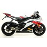 Echappement ARROW THUNDER YAMAHA YZF-R6 2006-2011 pour ligne arrow 17
