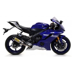 Ligne complète pot d'Echappement ARROW compétition EVO THUNDER YAMAHA YZF R6 2017-2020