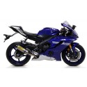 Ligne complète d'Echappement ARROW compétition EVO THUNDER YAMAHA YZF R6 2017-2020