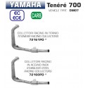 Collecteur d'Echappement ARROW YAMAHA XTZ 700 TENERE 2019-2020