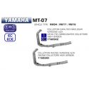 Collecteur d'Echappement position haute ARROW YAMAHA MT-07 MT-07 TRACER TRACER 7