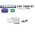 Raccord d'Echappement ARROW pour collecteur d'origine YAMAHA YZF-R1 2007-2008
