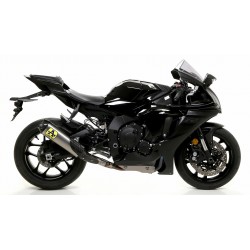 Ligne pot d'Echappement ARROW racing COMPETITION EVO-2 YAMAHA YZF-R1 2017-2023