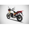 Echappement Zard haut double sortie pour Moto Guzzi V85TT 2019-2020 1