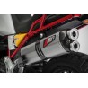 Echappement Zard haut double sortie pour Moto Guzzi V85TT 2019-2020 2