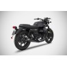 Echappement Zard double sortie pour Moto Guzzi V7 III 2017-2020 2