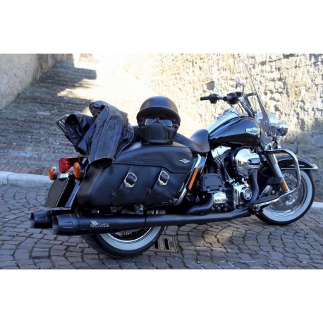 Ligne complète d'Echappement MOHICAN HARLEY DAVIDSON TOURING 1999-2008