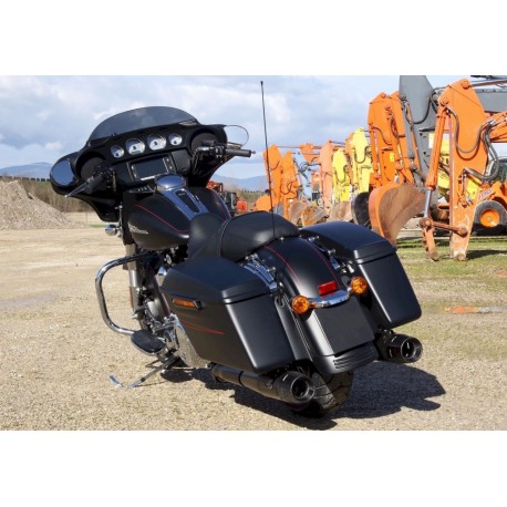 Ligne complète d'Echappement MOHICAN HARLEY DAVIDSON TOURING 1999-2008