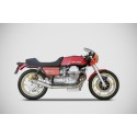 Ligne d'Echappement Zard pour Moto Guzzi 850 Le Mans 1976-1985