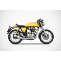 Ligne D'Echappement Zard Conique ROYAL ENFIELD Continental GT 535 2014-2017
