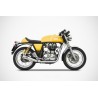 Ligne D'Echappement Zard Conique ROYAL ENFIELD Continental GT 535 2014-2017 0