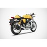 Ligne D'Echappement Zard Conique ROYAL ENFIELD Continental GT 535 2014-2017 1