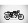 Ligne D'Echappement Zard Conique ROYAL ENFIELD Continental GT 650 2019-2020 0