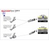 Raccord d'Echappement central ARROW DUCATI 1260 S DIAVEL 1