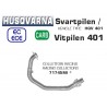 Collecteur racing d'echappement ARROW HUSQVARNA 401 SVARTPILEN 401 VITPILEN 2020 0