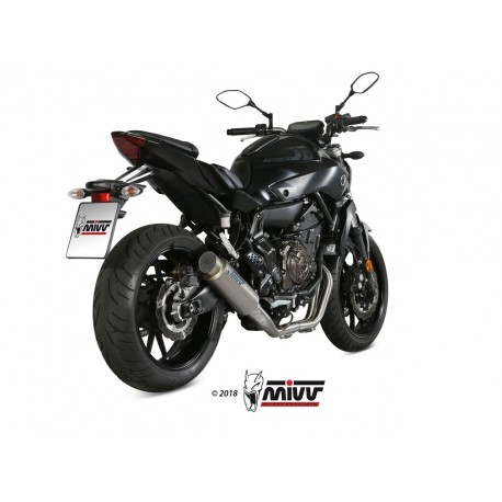 Echappement MIVV GP PRO YAMAHA MT-07 2017-2018
