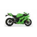 Demie ligne d'Echappement ARROW PRO-RACE avec décatalyseur et grille GP KAWASAKI ZX-10RR 