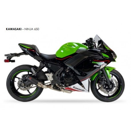 Ligne d'Echappement IXRACE DC1 KAWASAKI Z650 NINJA 650 2020-2021
