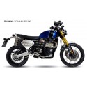 Ligne d'Echappement IXRACE MK1 TRIUMPH 1200 SCRAMBLER 2019-2020
