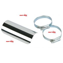 Enjoliveurs chromés universels pour pot d'échappements 120X55MM CHROMÉ, UNITÉ