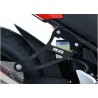 Support d'échappement R&G RACING Honda CBR300RR Kit suppression repose-pieds arrière 2