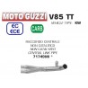 Collecteur racing d'Echappement ARROW MOTO GUZZI V85TT 2019-2020 0