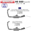 Collecteur d'Echappement racing ARROW pour silencieux ARROW APRILIA RS 660 TUONO 660