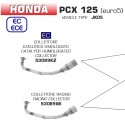 Collecteur d'Echappement ARROW HONDA PCX 125 2021 à 2023