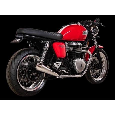 Echappement B&C british custom PREDATOR PRO TRIUMPH 865 THRUXTON 2004-2015