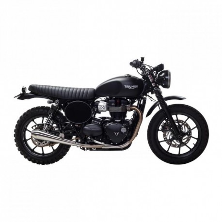 Echappement B&C british custom PREDATOR PRO TRIUMPH STREET TWIN / STREET CUP 2016-2020