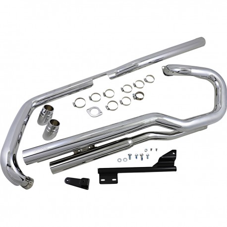 Ligne d'Echappement COBRA SPEEDSTER HOT ROD PowerPort HONDA VTX 1800 2003-2008