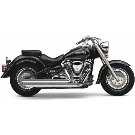 Ligne d'Echappement COBRA SPEEDSTER HOT ROD PowerPort YAMAHA XV 1600 WILD STAR / ROAD STAR XV 1700 ROAD STAR