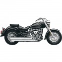 Ligne d'Echappement COBRA SPEEDSTER HOT ROD PowerPort YAMAHA XV 1700 ROAD STAR 2008-2014