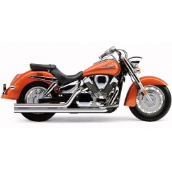 Ligne pot d'Echappement COBRA SPEEDSTER PowerPort HONDA VTX 1300 2003-2009