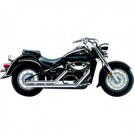 Ligne d'Echappement COBRA STREET ROD STRAIGHT-CUT SUZUKI VL 800 VOLUSIA 2001-2004