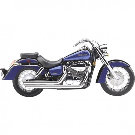 Ligne d'Echappement COBRA STREET ROD SLASH CUT HONDA VT 750 CS SHADOW / AERO 2004-2007 Ligne d'Echappement COBRA STREET ROD SLASH CUT HONDA VT 750 CS SHADOW / AERO 2004-2007